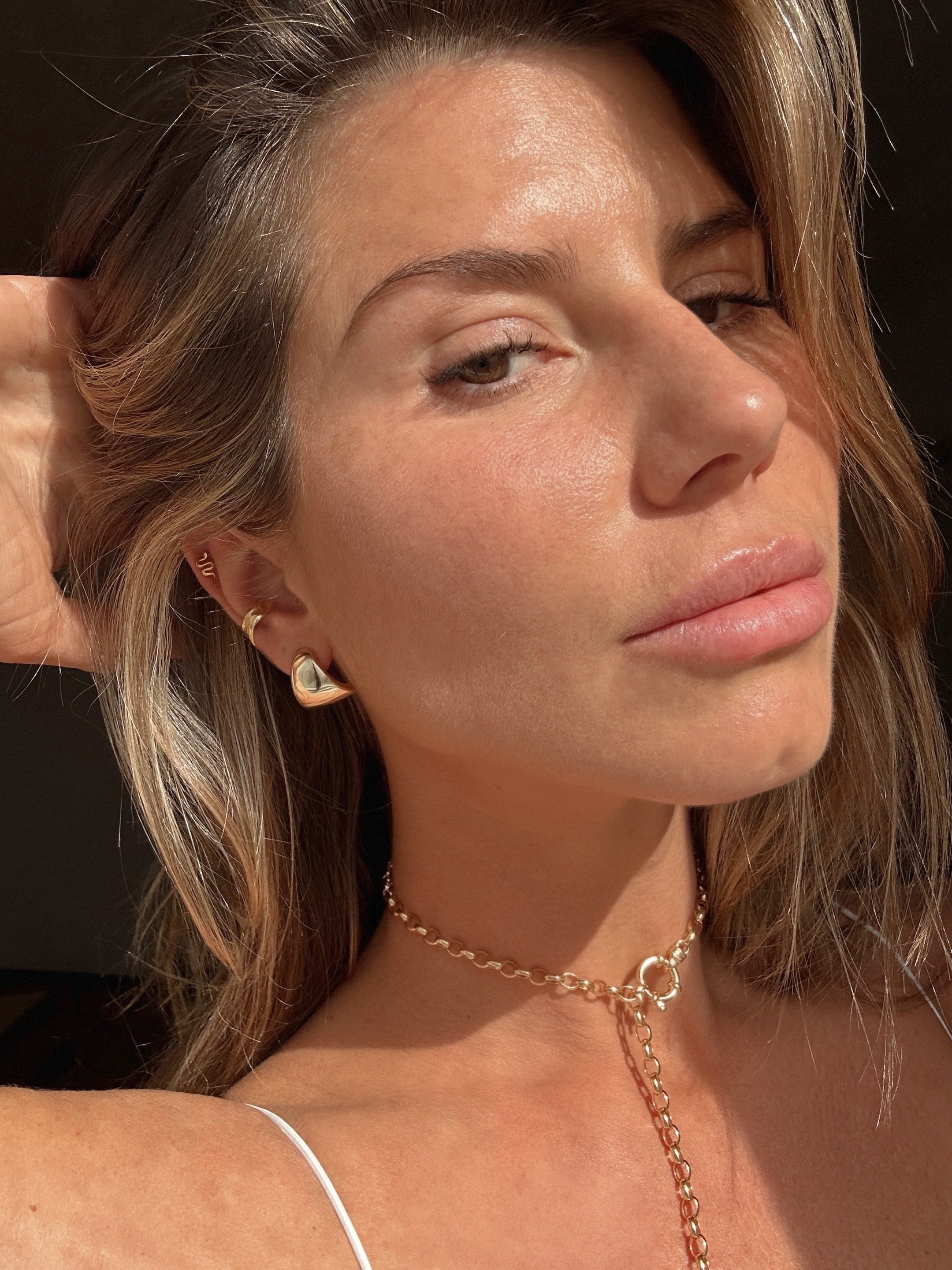 Gold Heirloom Belcher Necklace