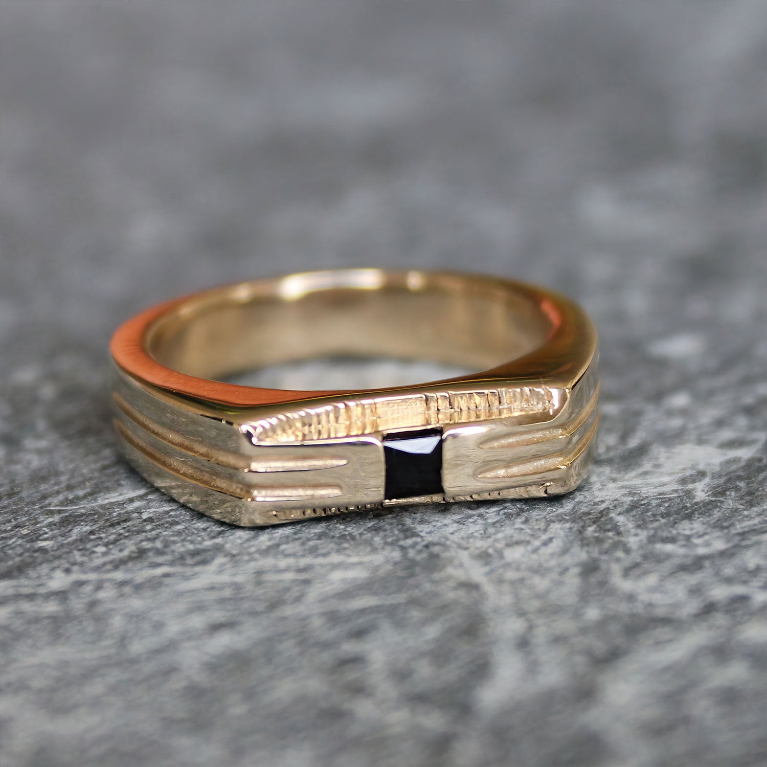Black Onyx Osiris Ring