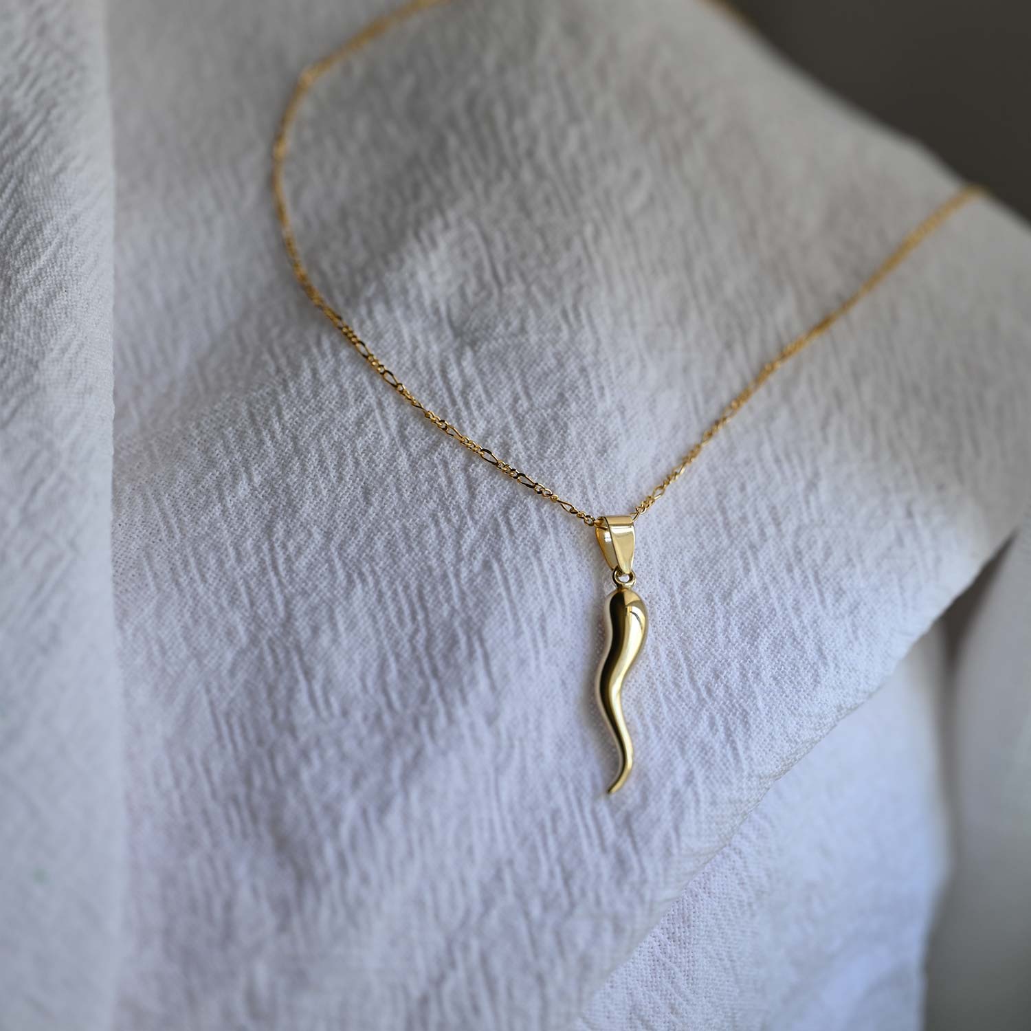 Chilli Horn Necklace