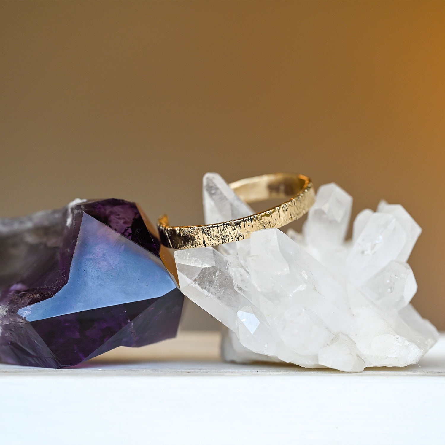 Papyrus Solid Gold Cuff