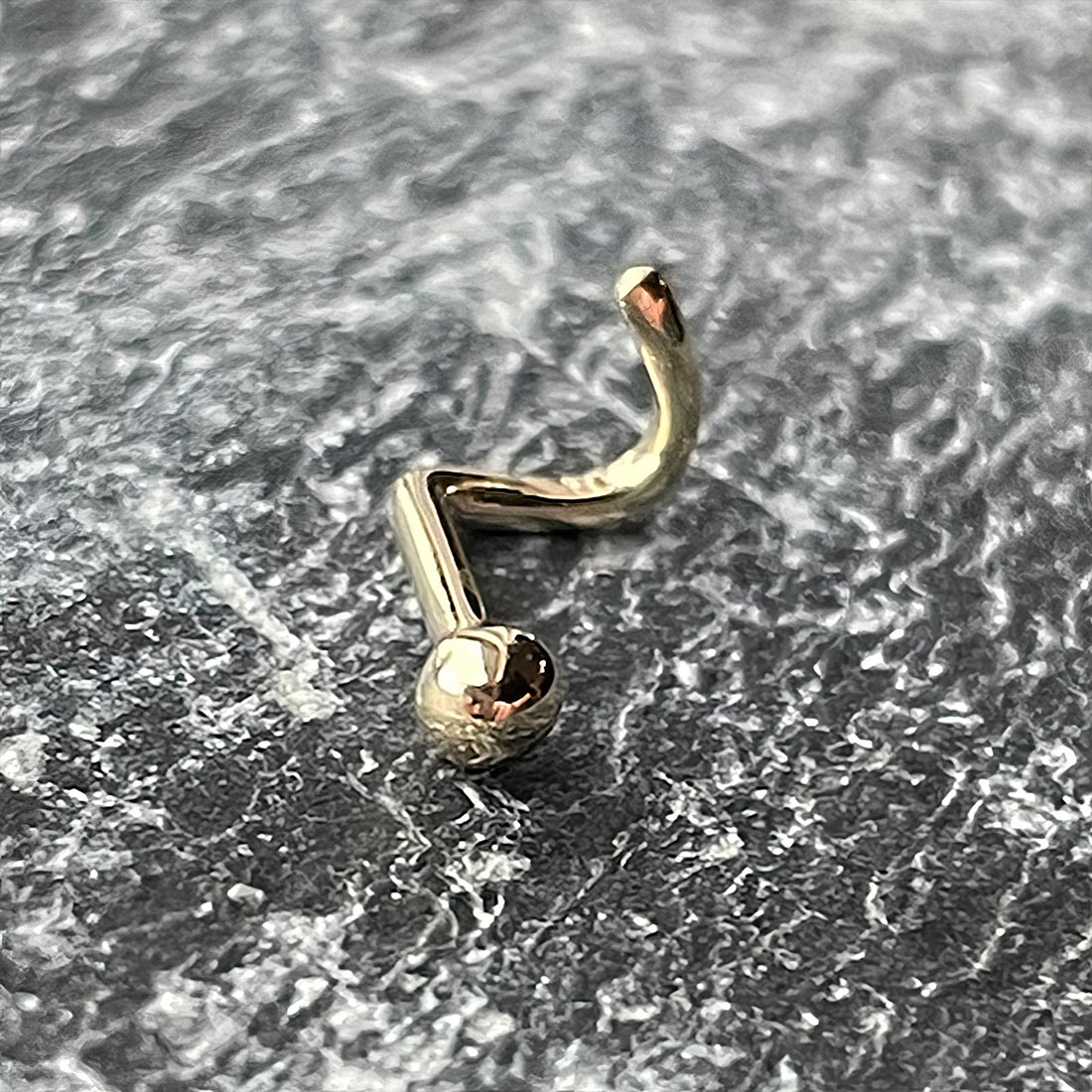 Solid Gold Nose Stud