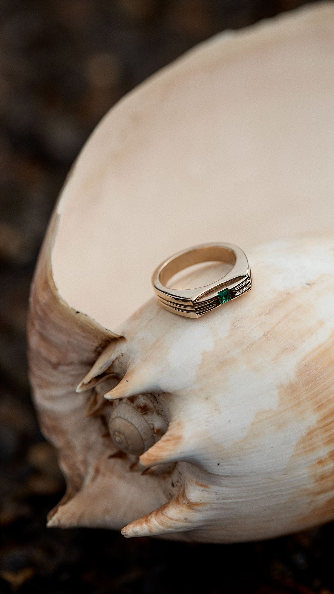 Osiris Ring - Emerald