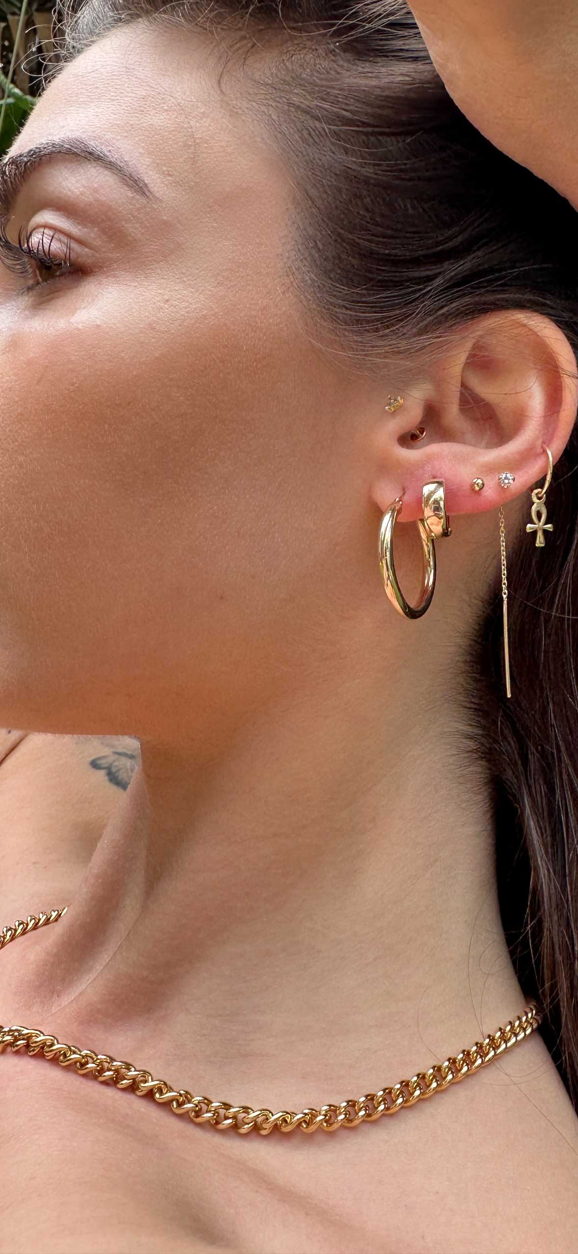 Ankh Hoops