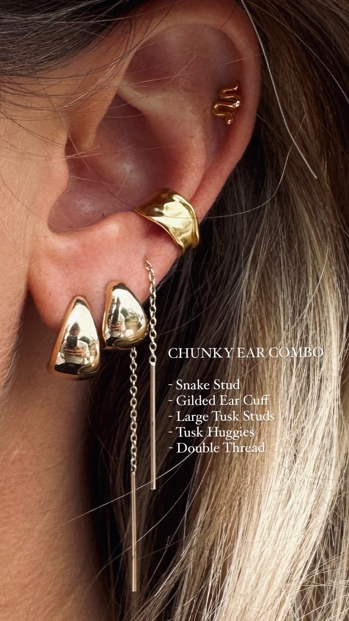 Gilded Ear cuff