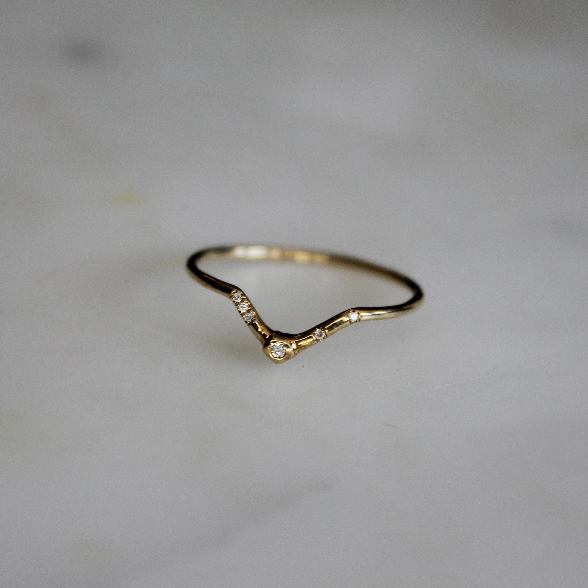 Diamond Arch Ring