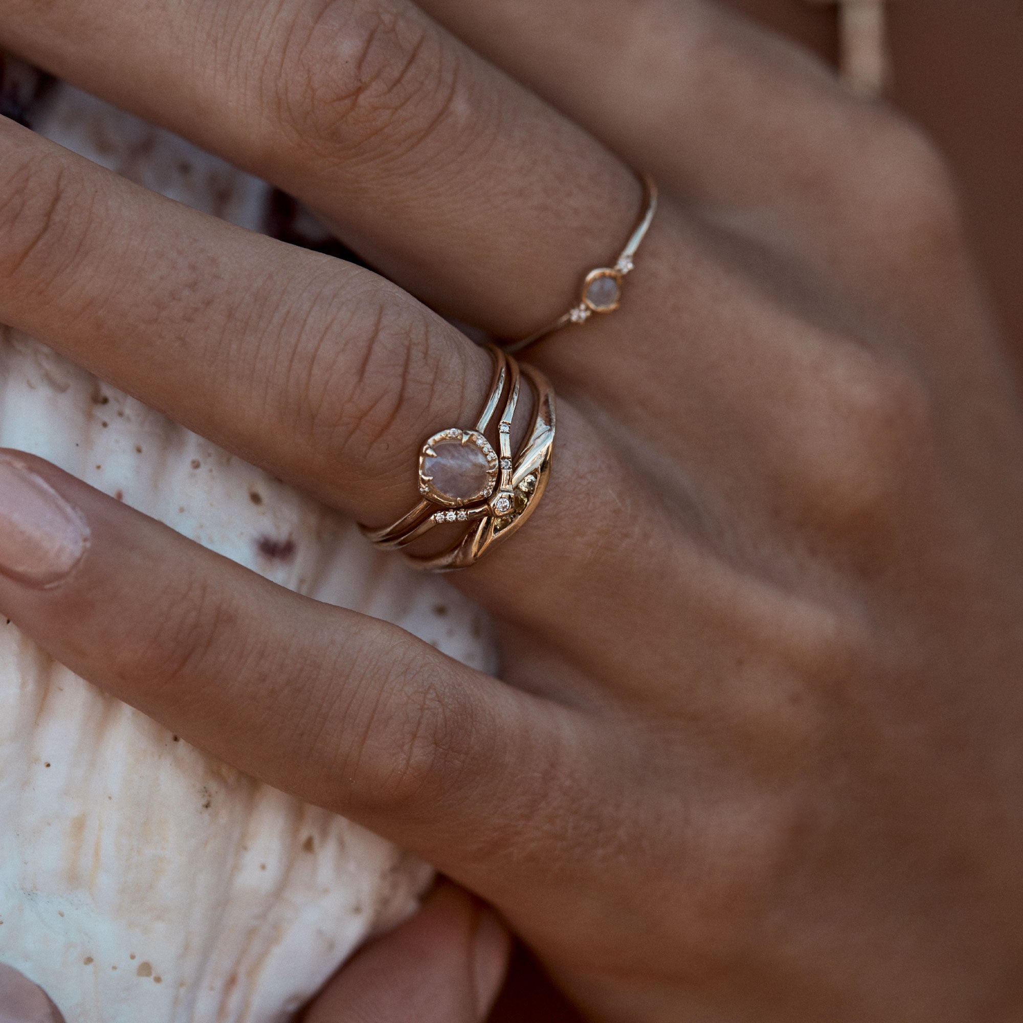 Moonstone Ring