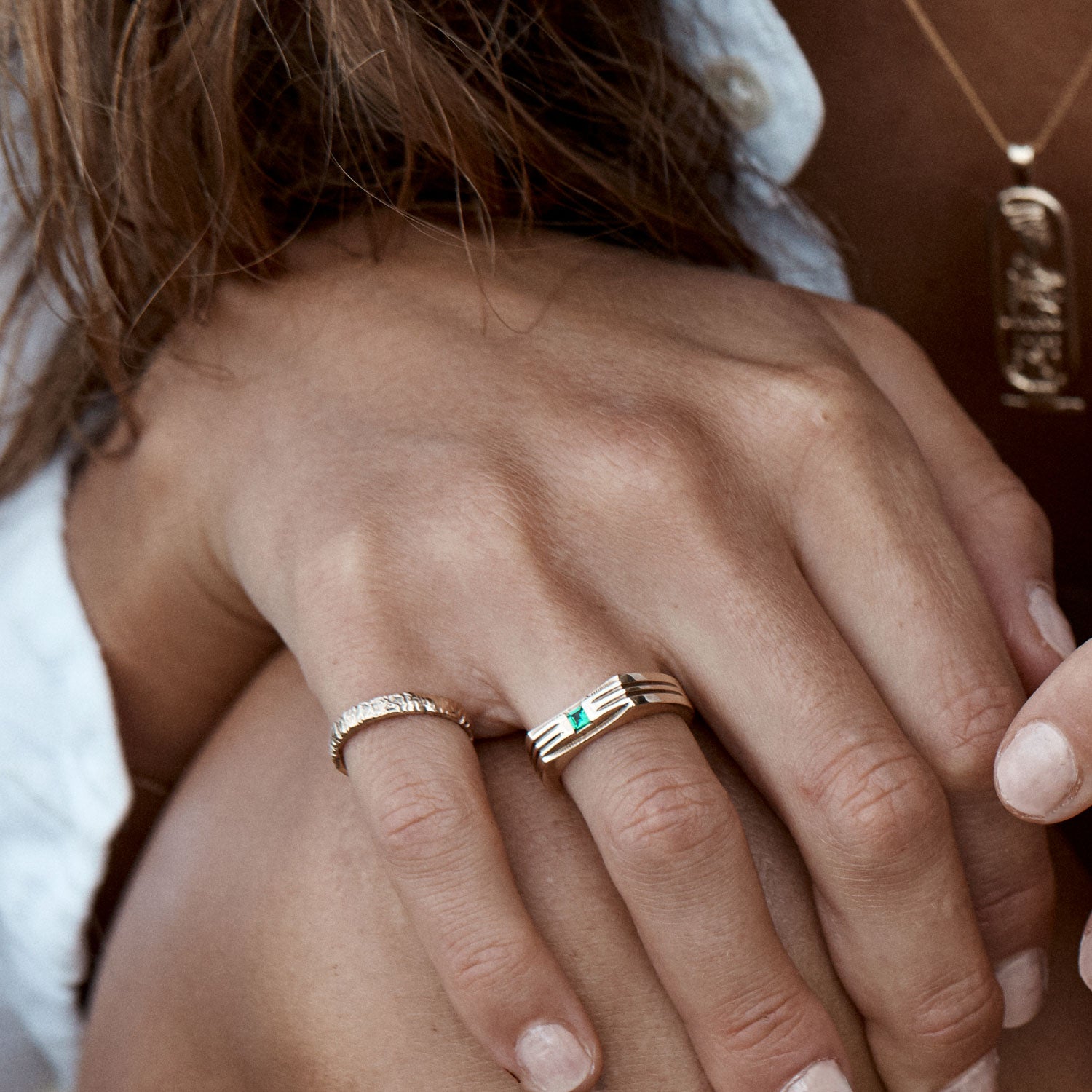 Osiris Ring - Emerald