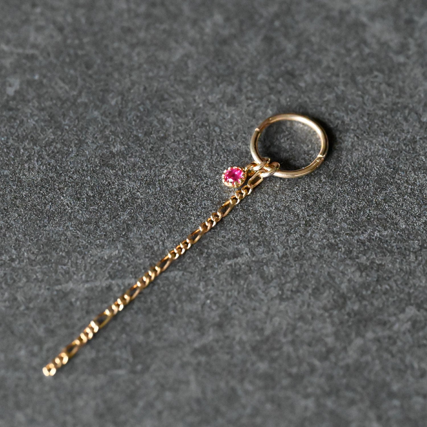 Ruby-Charm-&-Chain-Gold-Earrings