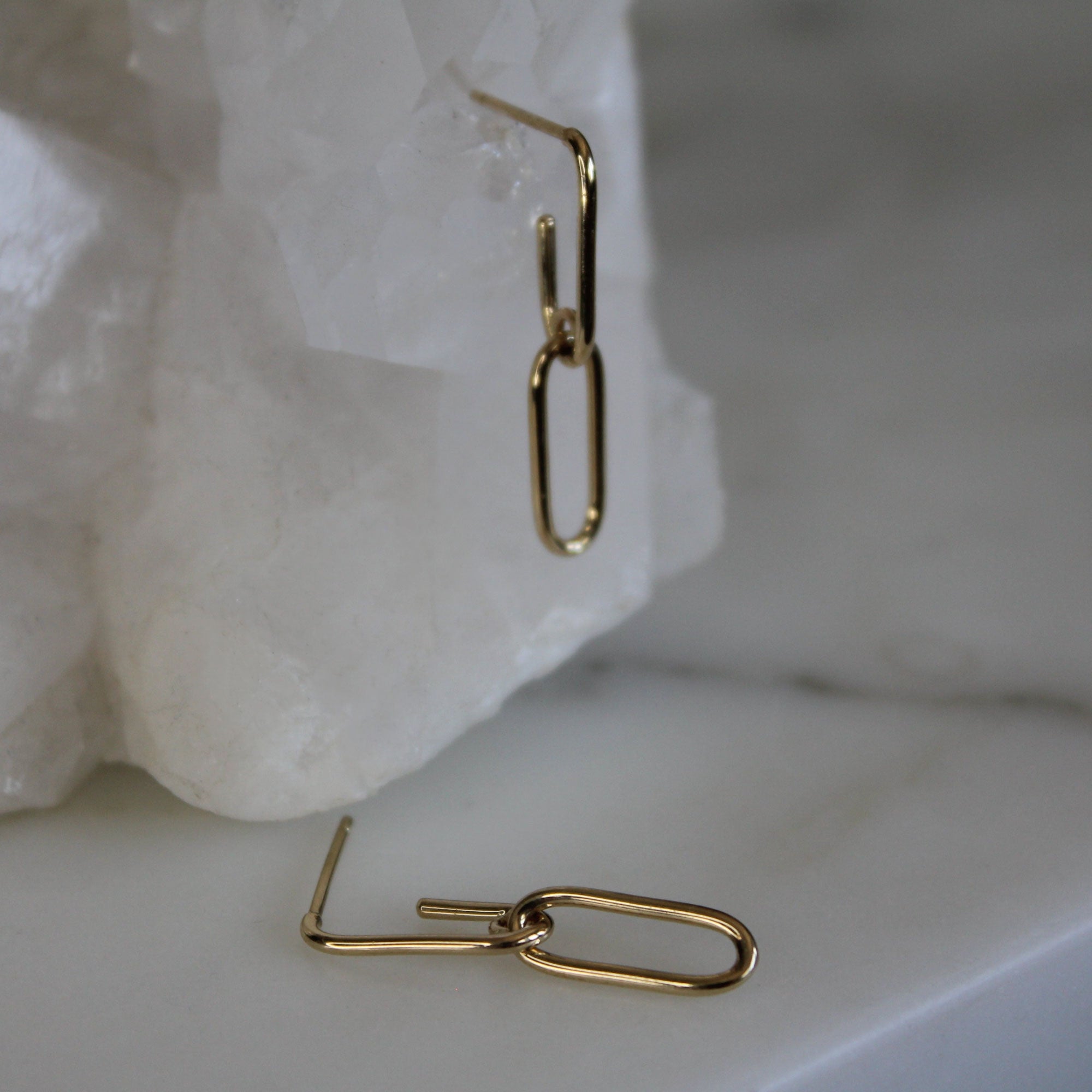 Paper Clip Earring