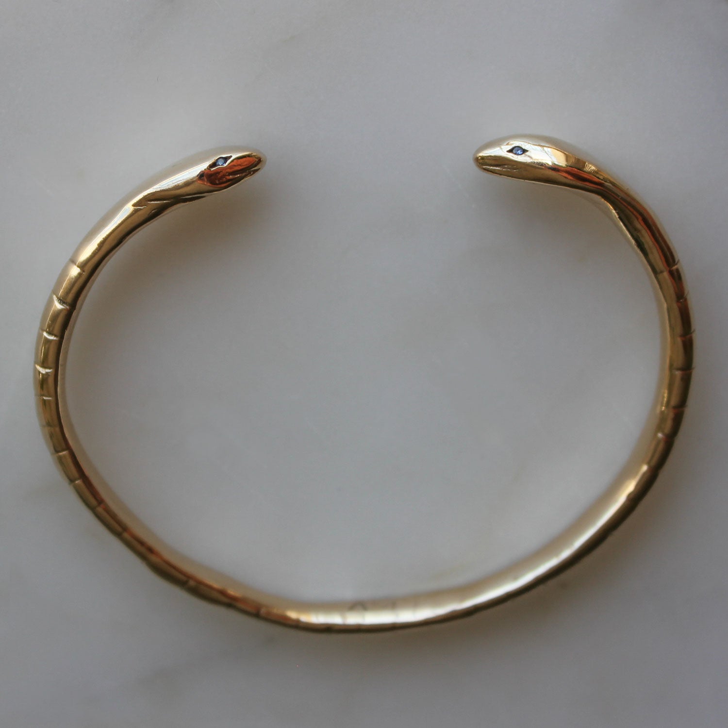 Snake Eyes Gemstone Cuff