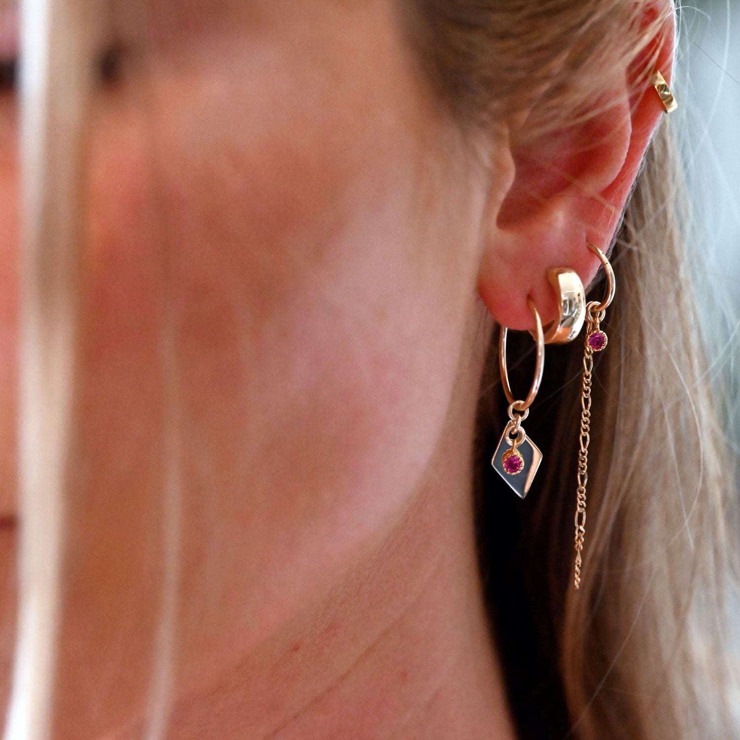 The Ruby & Figaro Hoops