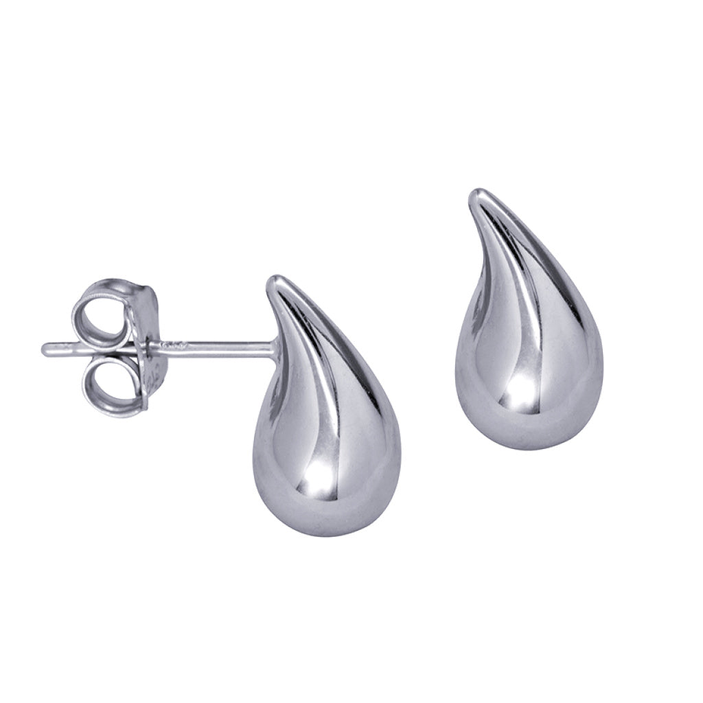 9ct Gold Teardrop Studs