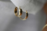Chunky 9ct Gold Hoops