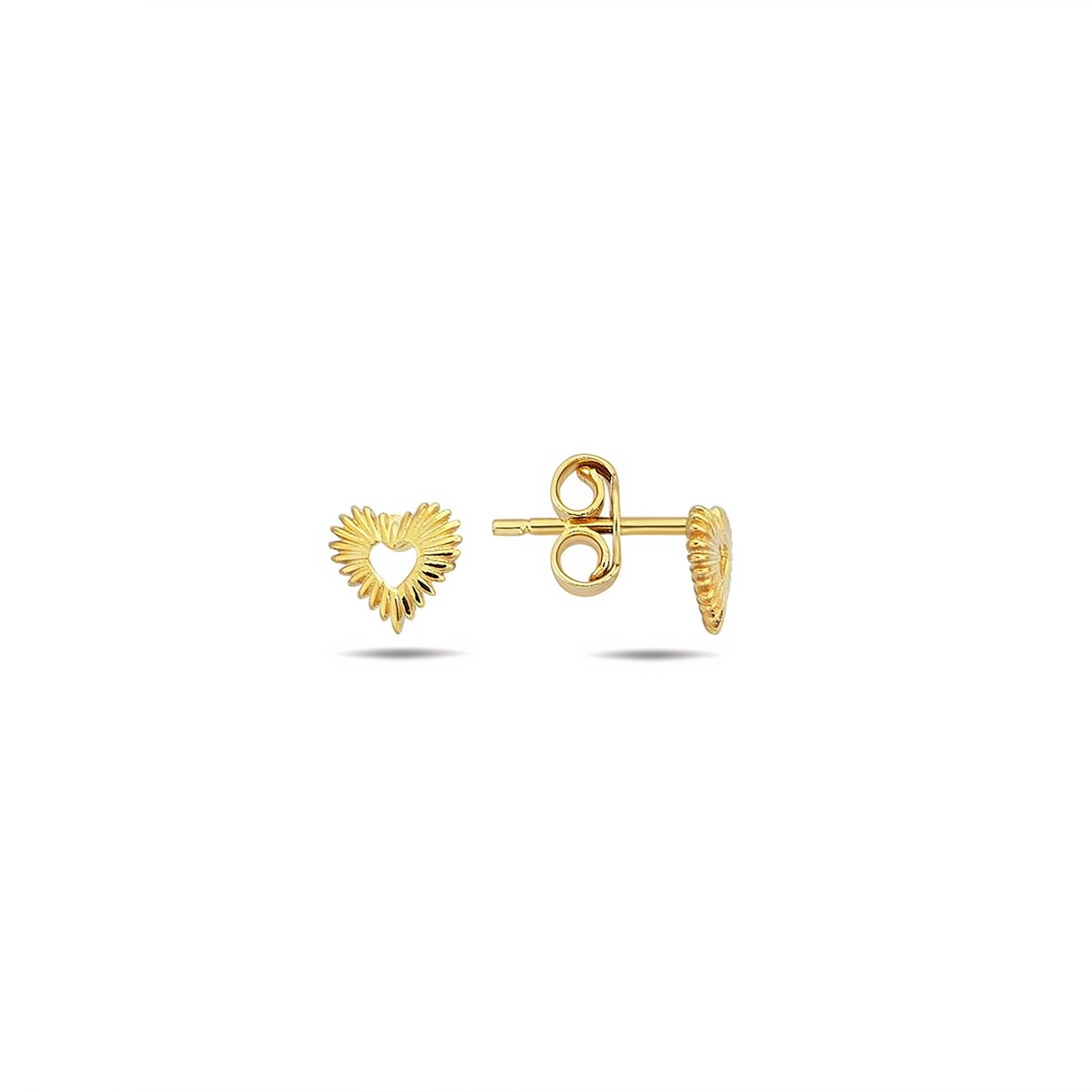 Heart Wing Studs