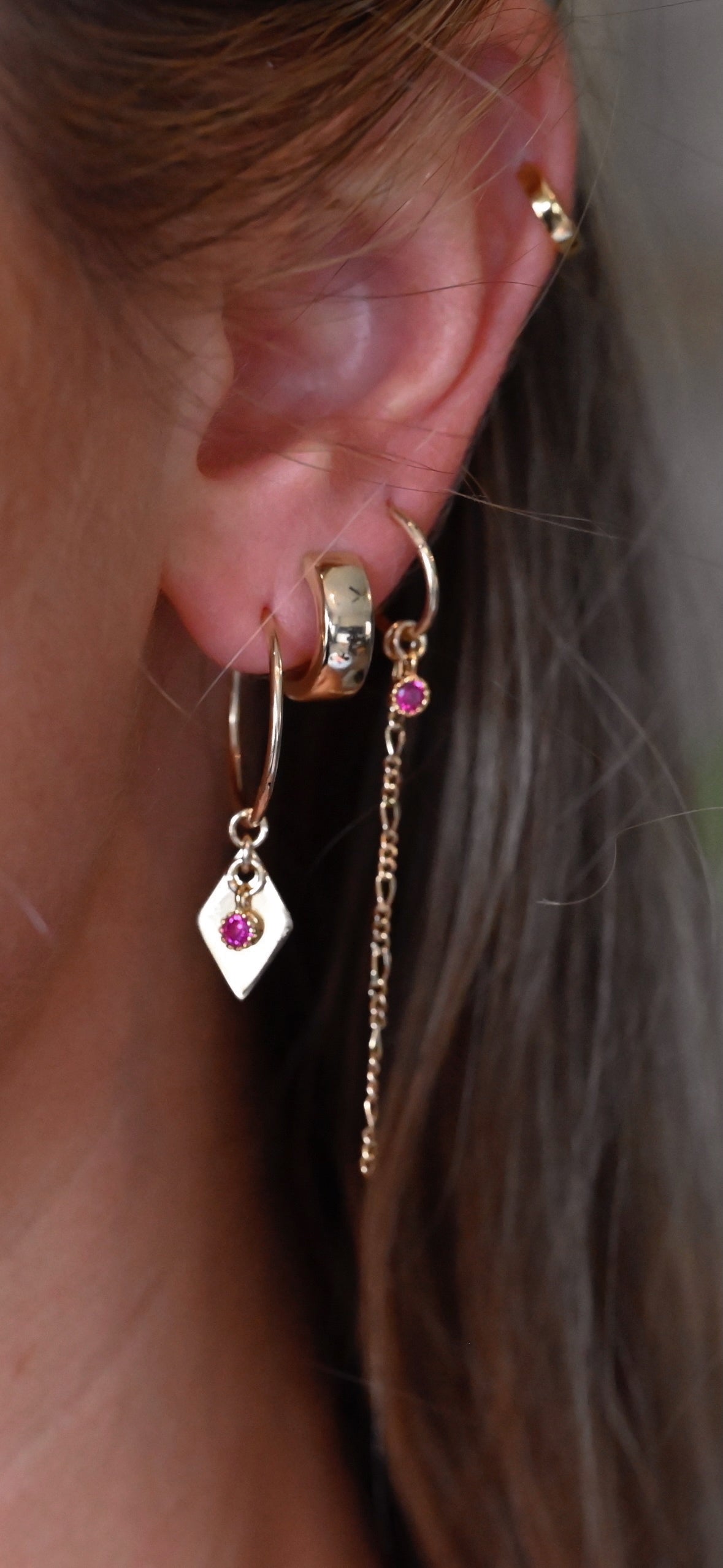 The Ruby & Figaro Hoops