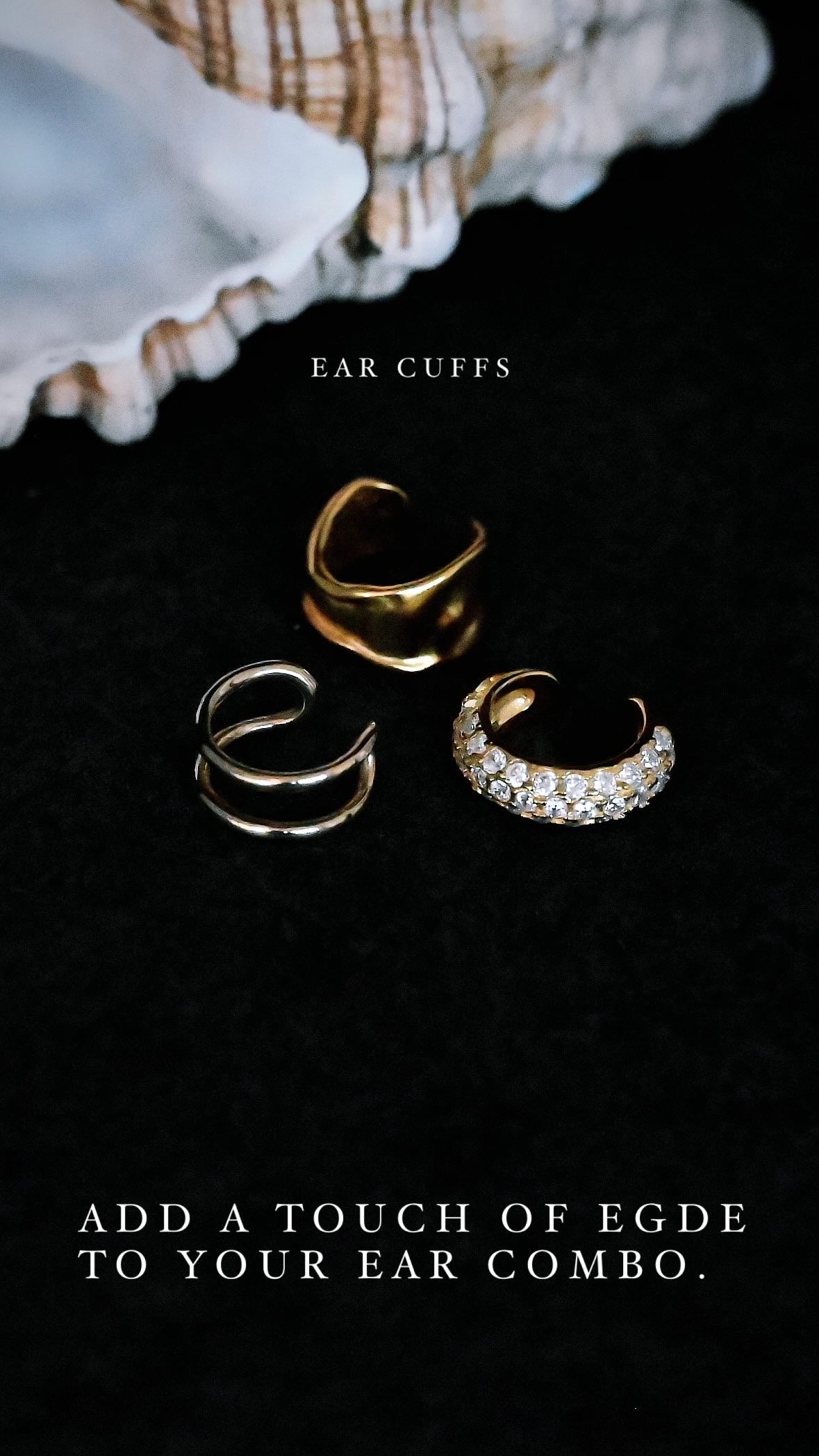 Gilded Ear cuff