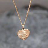 Cherub Heart Necklace