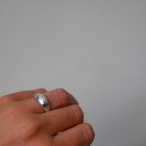 Curve Dome Ring Silver