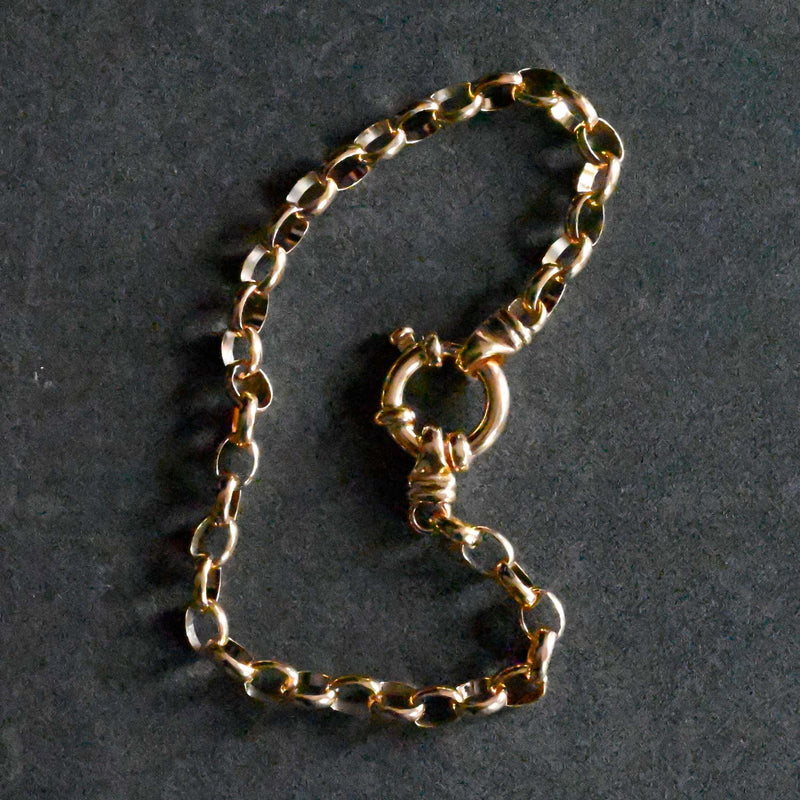 Heirloom-9ct-Gold-Belcher-Bolt-Bracelet