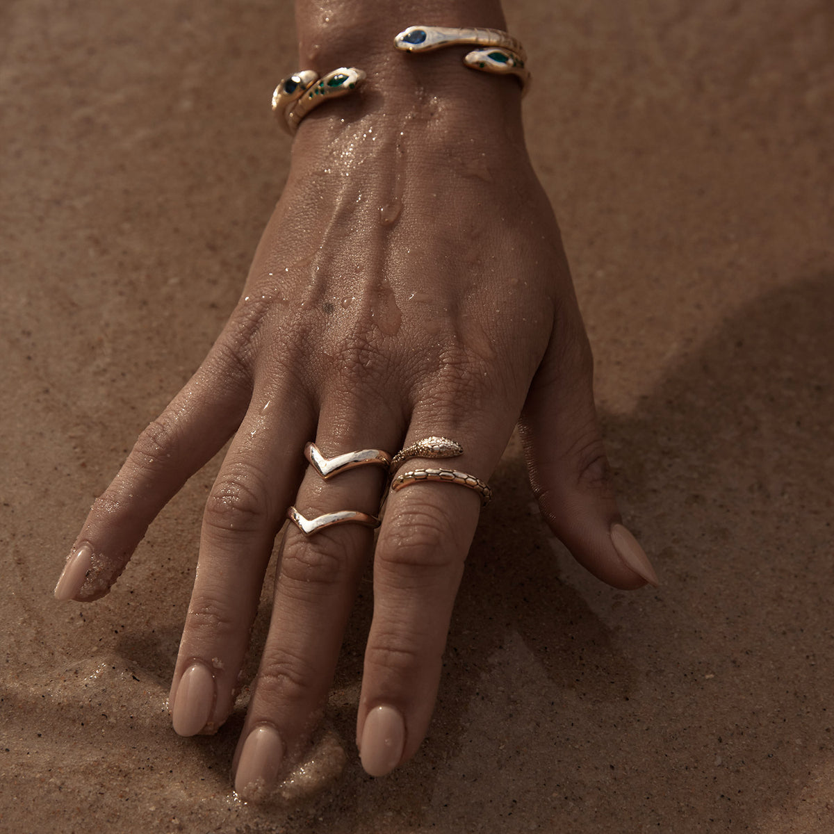 Sepke Rings Sephora Gold Snake Ring