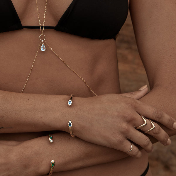Pure gold shop waist chain