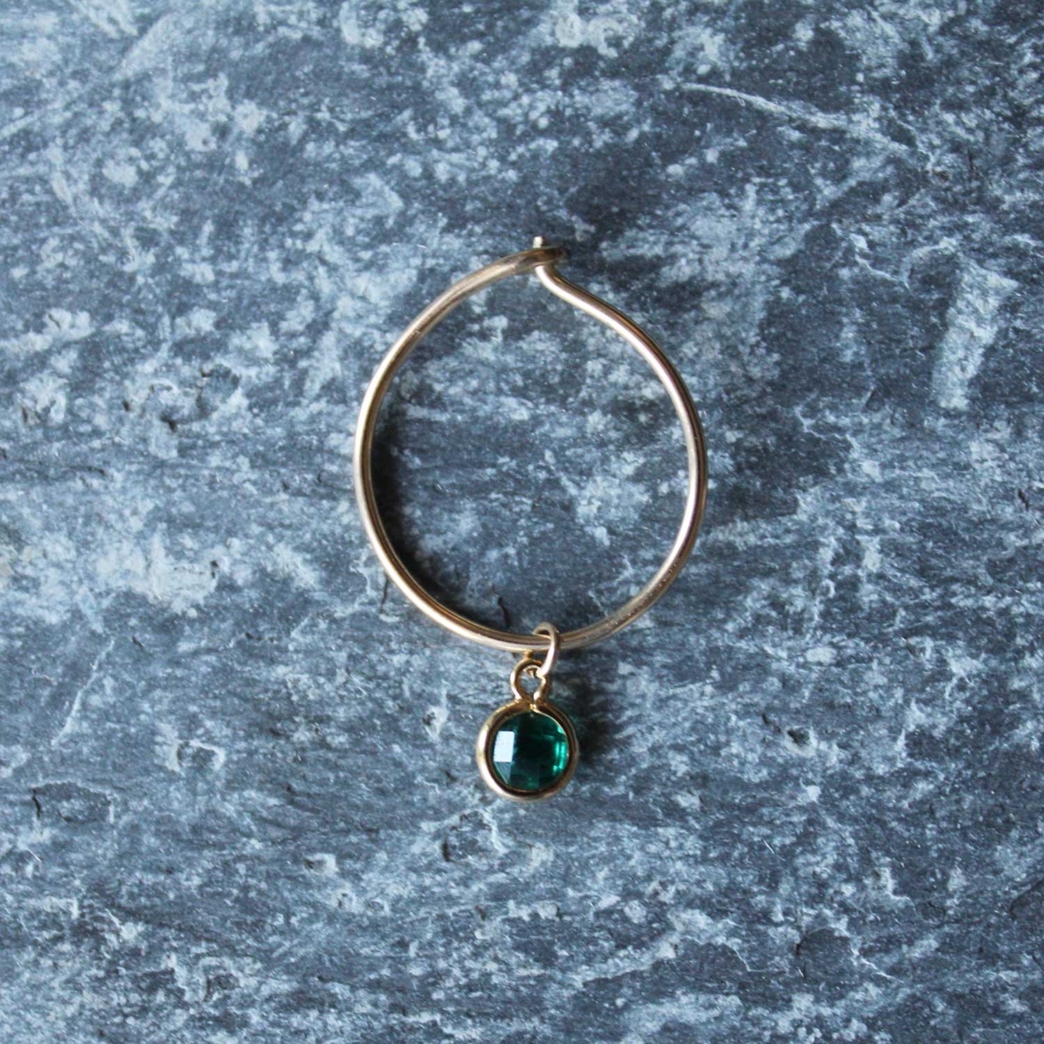 The Green Kaleidoscope Hoops